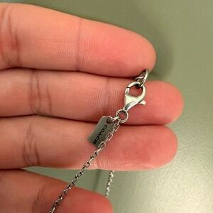 Coach Silver Chain Necklace